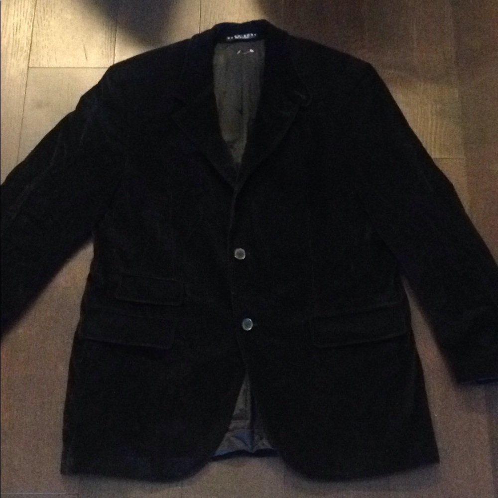 Hugo Boss black corduroy blazer 44R